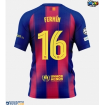 Moški Nogometni dresi Barcelona Fermin Lopez #16 Domači 2025-26 Kratek Rokav